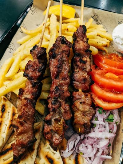 Grilled Greek Souvlaki